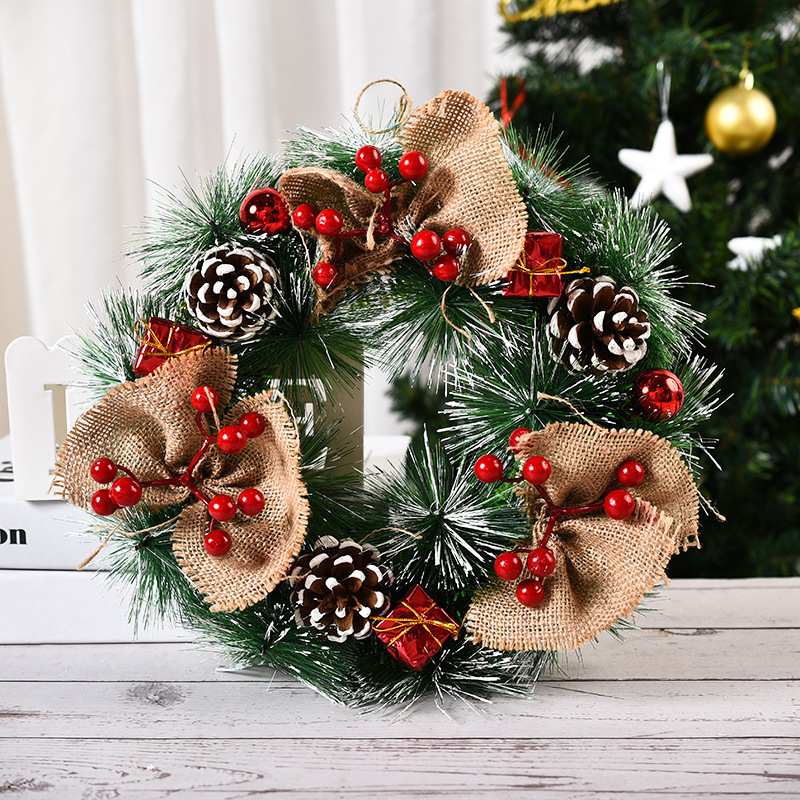 Christmas wreath from MMCIS China